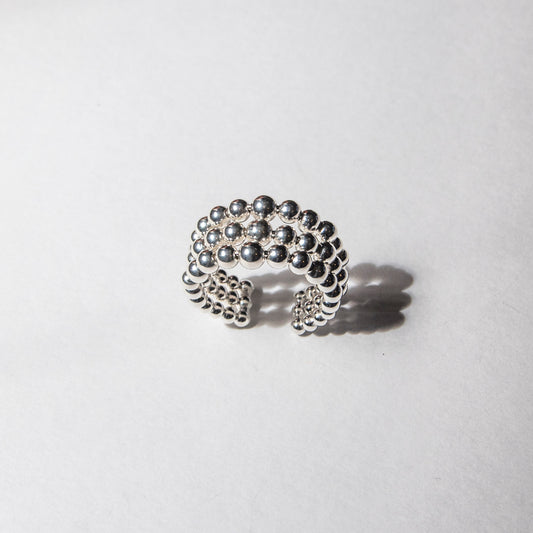 3 Line Ball Ring