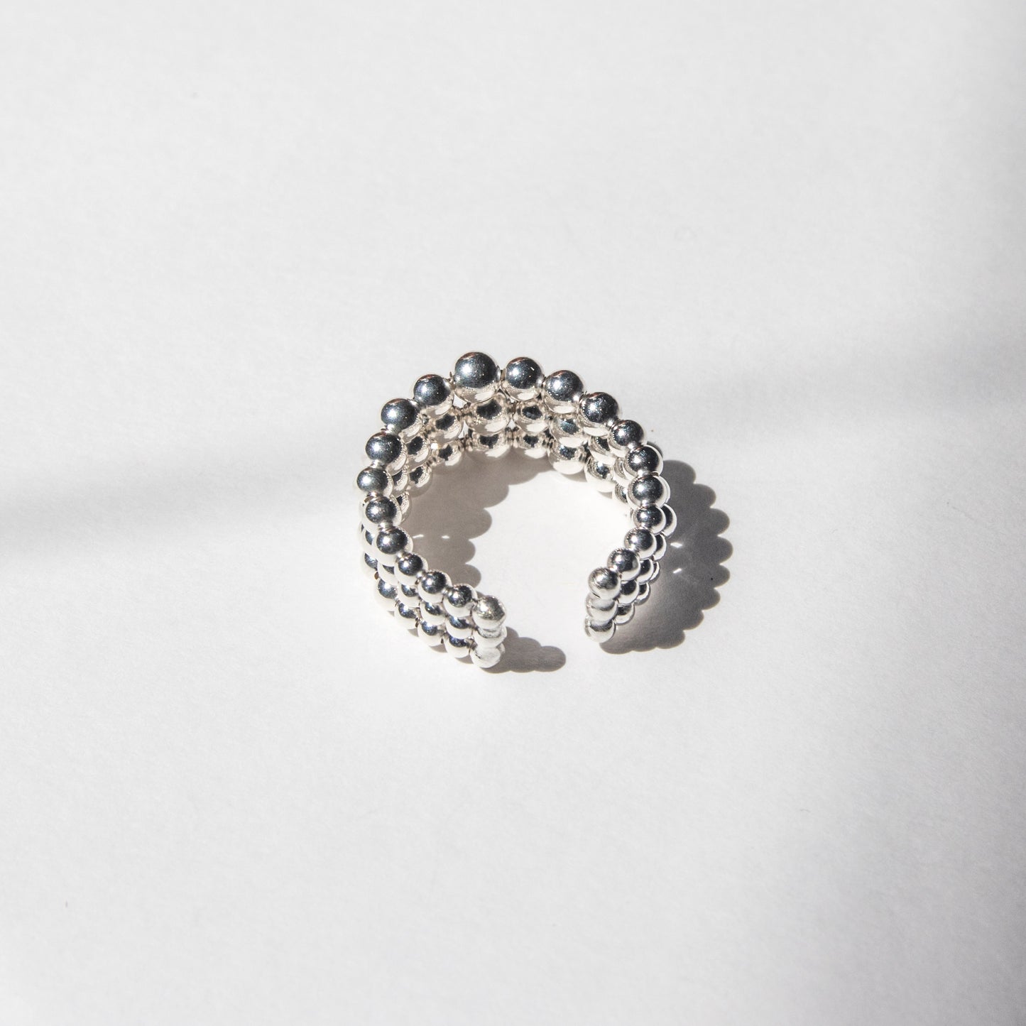 3 Line Ball Ring