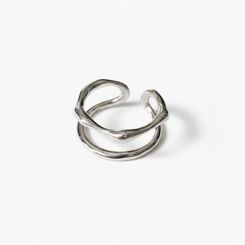Two Line Open Ring